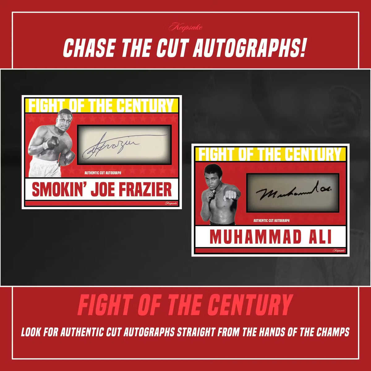 2026 Keepsake The Fight of the Century Ali vs. Frazier 10-Box Case | Presale | P8254803