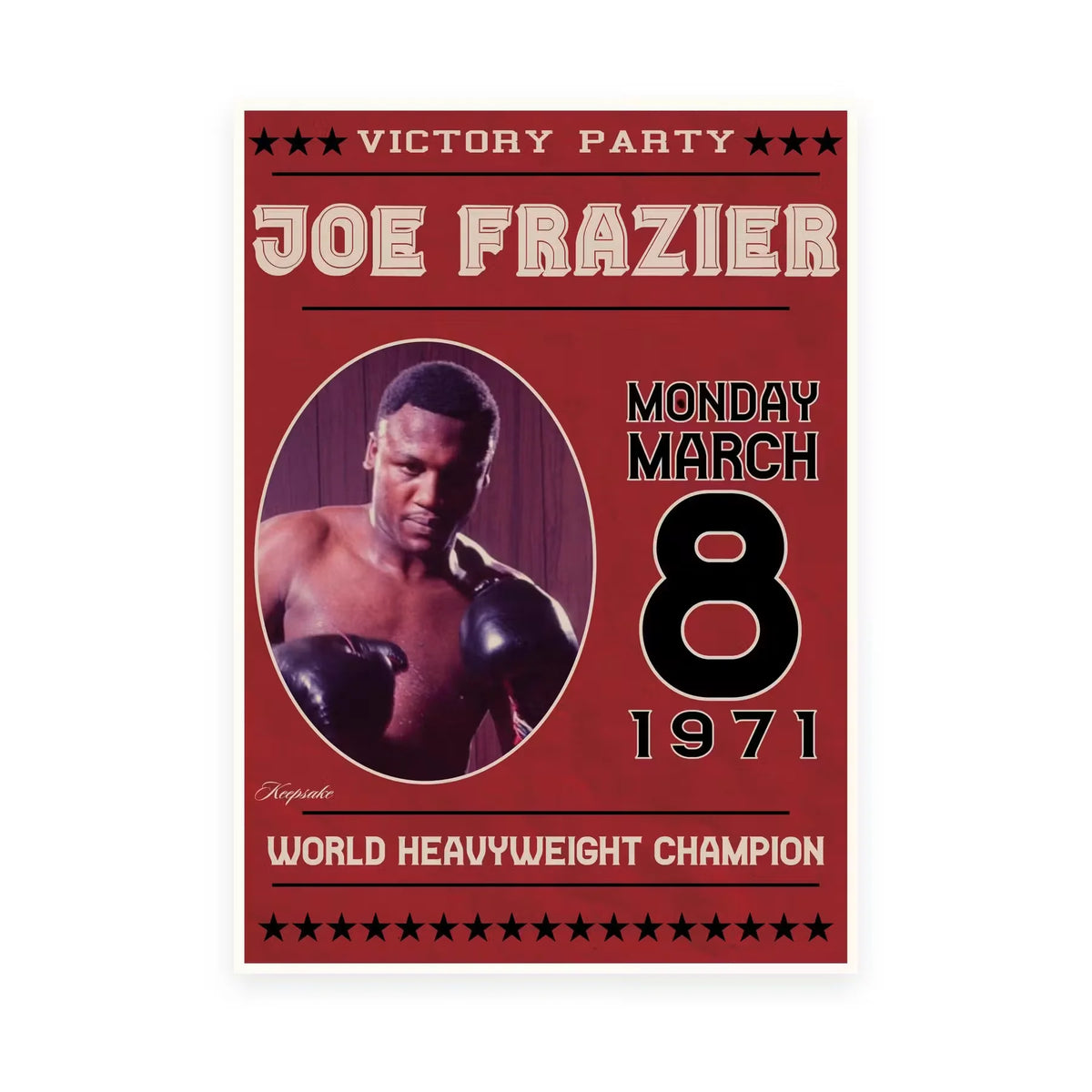 2026 Keepsake The Fight of the Century Ali vs. Frazier 10-Box Case | Presale | P8254803