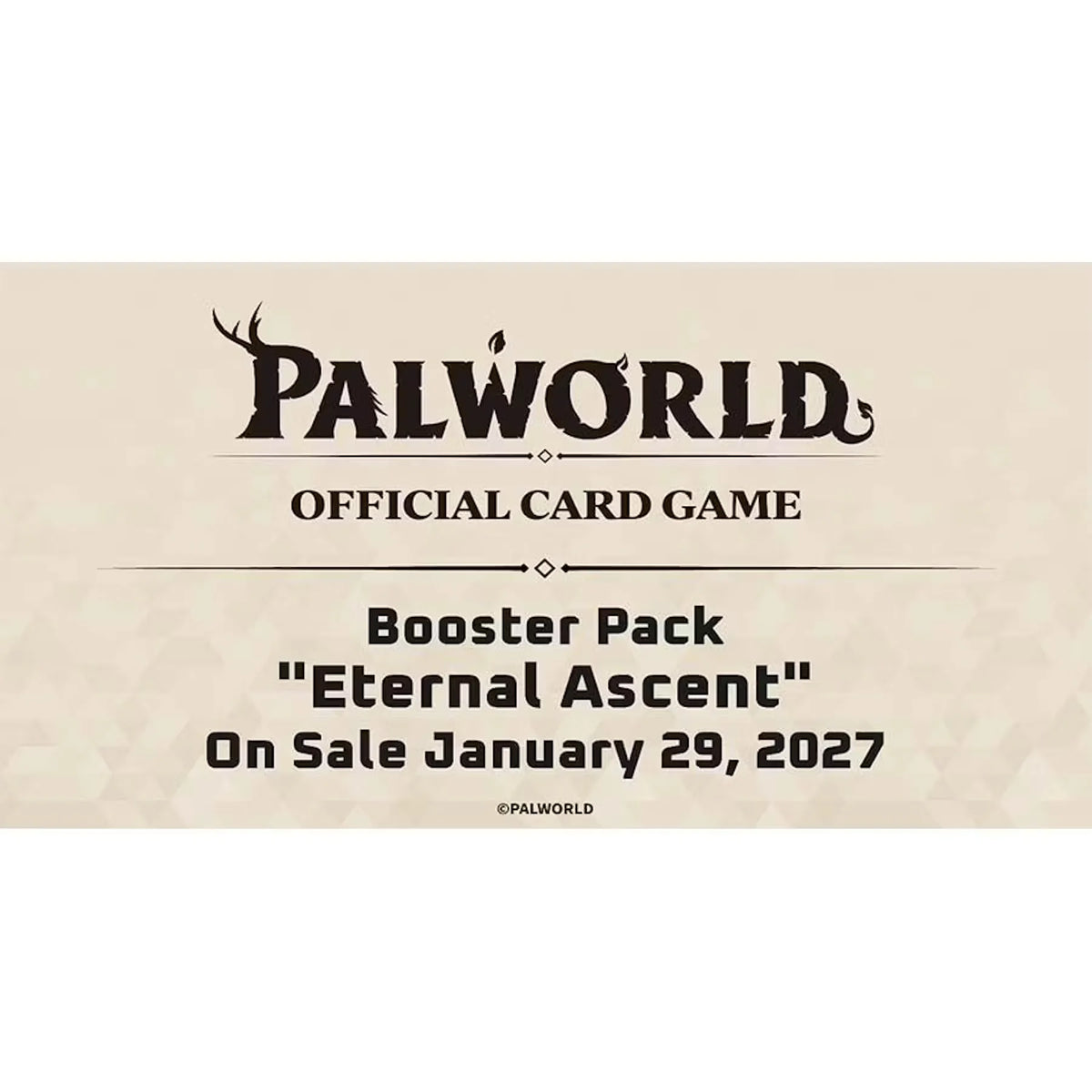 Palworld Eternal Ascent Booster 12-Box Case | Presell | P8257150