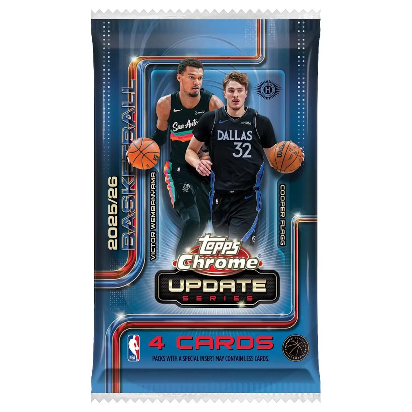 2025-26 Topps Chrome Update Basketball Hobby 12-Box Case | NBA Debut Patch Autographs (Ships Sealed Only)