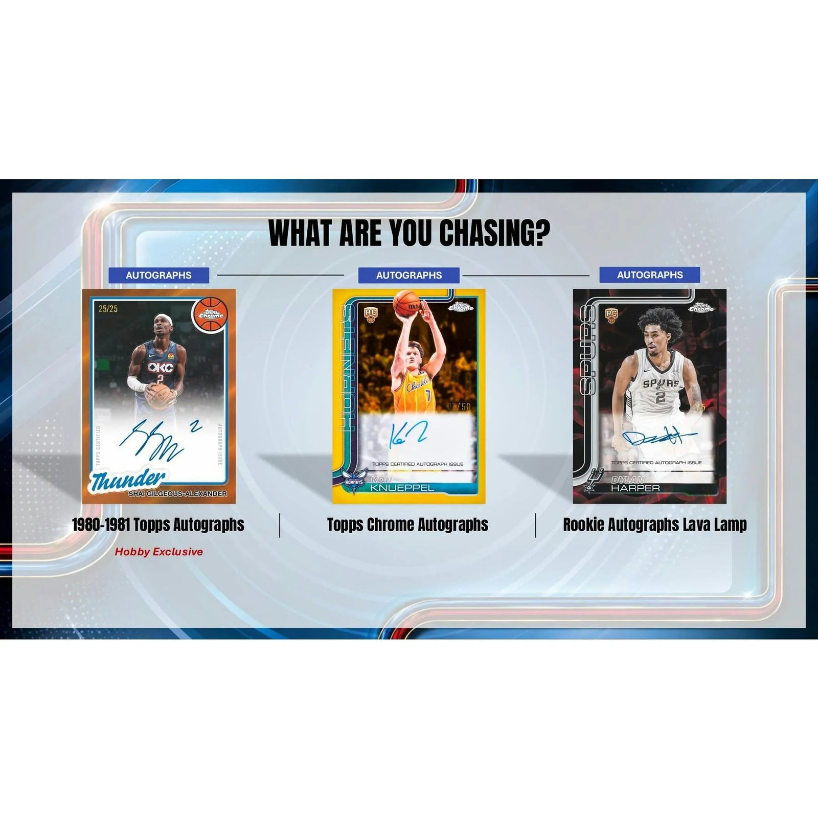 2025-26 Topps Chrome Update Basketball Hobby 12-Box Case | NBA Debut Patch Autographs (Ships Sealed Only)