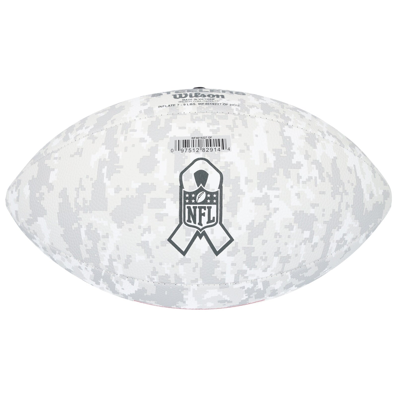 Ben Roethlisberger Pittsburgh Steelers Autographed Fanatics Authentic Wilson 2024 Salute To Service Football - The Ballers Bank