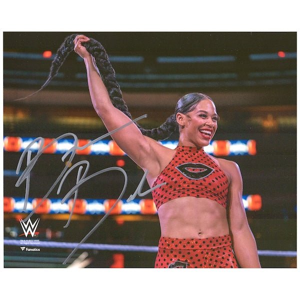 Bianca Belair Fanatics Authentic Autographed 8" x 10" In Ring Whipping Hair Photograph - The Ballers Bank