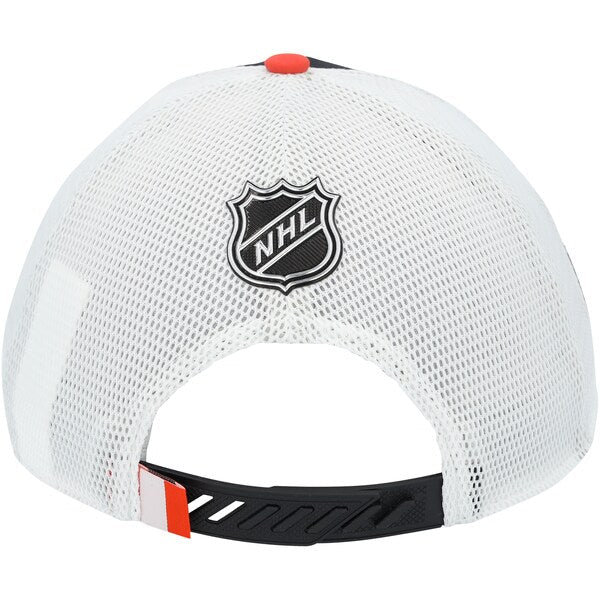 Bill Barber Philadelphia Flyers Autographed Fanatics Authentic Draft Fanatics Cap with "HOF 90" Inscription - The Ballers Bank
