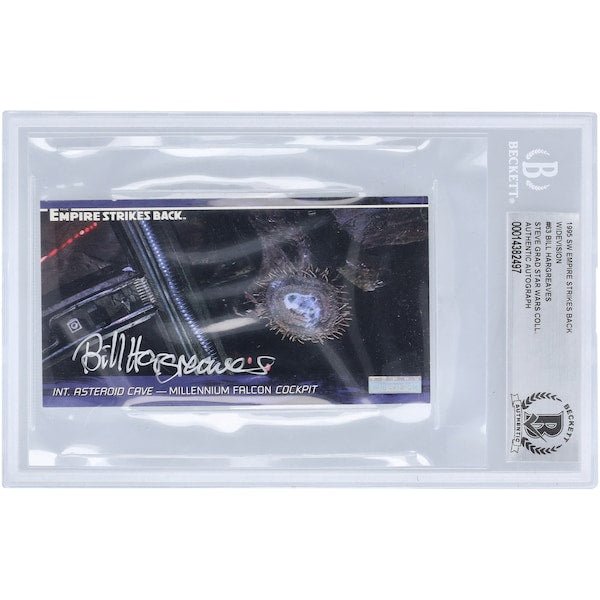 Bill Hargreaves Star Wars Autographed 1995 Topps Widevision 63 BAS Authenticated Card - The Ballers Bank