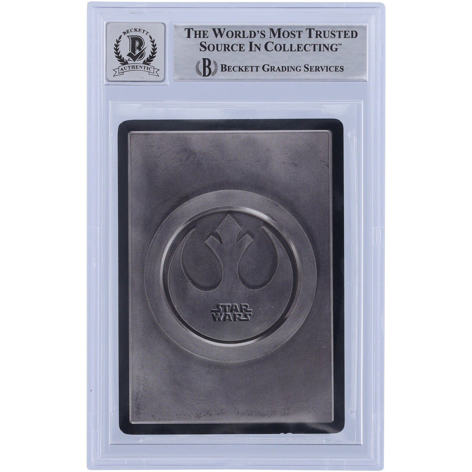 Bill Hargreaves Star Wars Autographed 1997 CCG Cloud City 40 BGS Authenticated 10 Card - The Ballers Bank