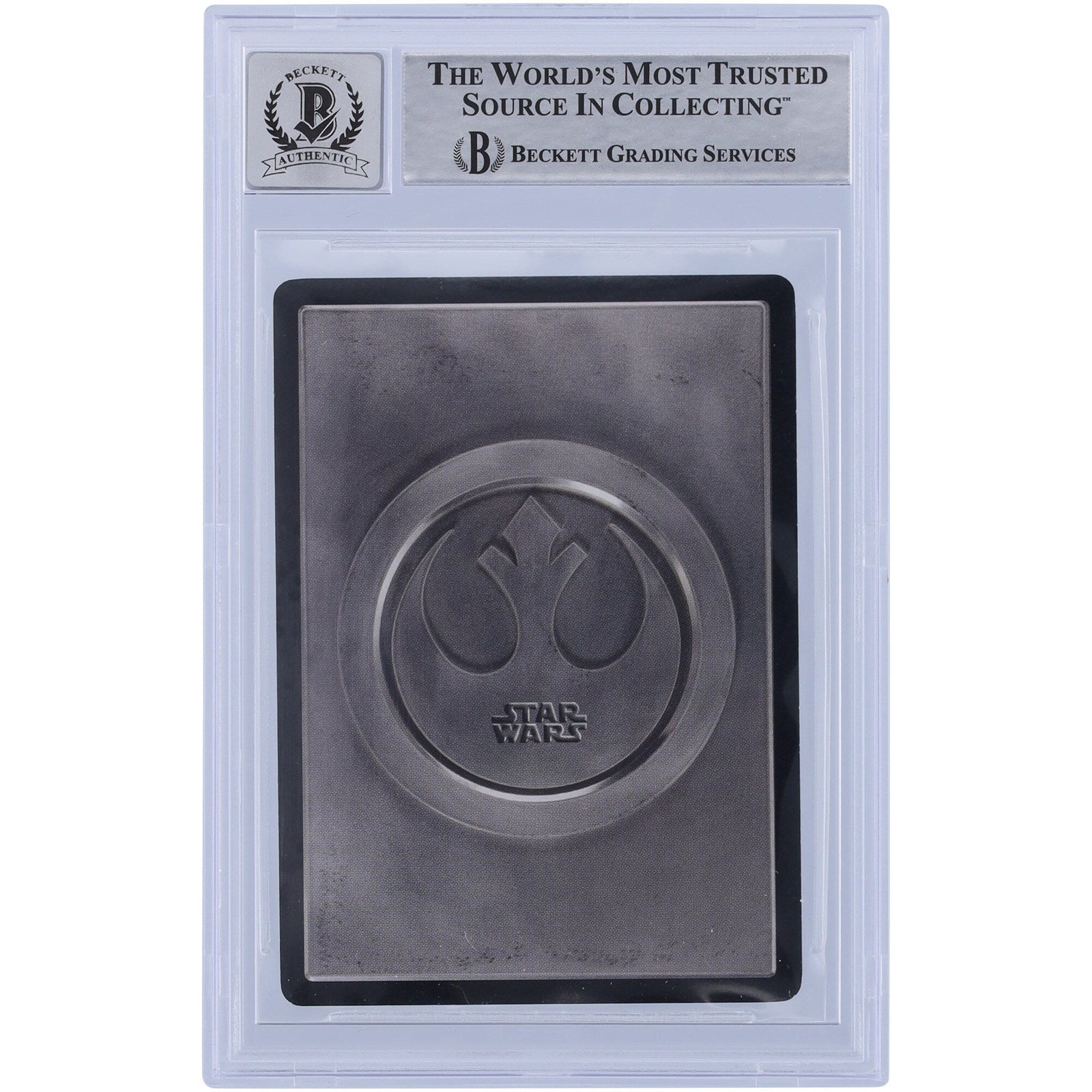 Bill Hargreaves Star Wars Autographed 1997 CCG Cloud City 68 BGS Authenticated 10 Card - The Ballers Bank