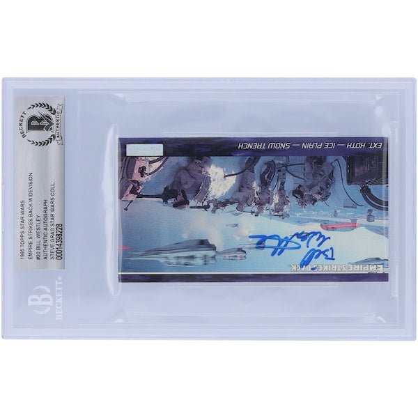 Bill Westley Star Wars Autographed 1995 Topps Star Wars Widevision 20 BGS Authenticated Card - The Ballers Bank