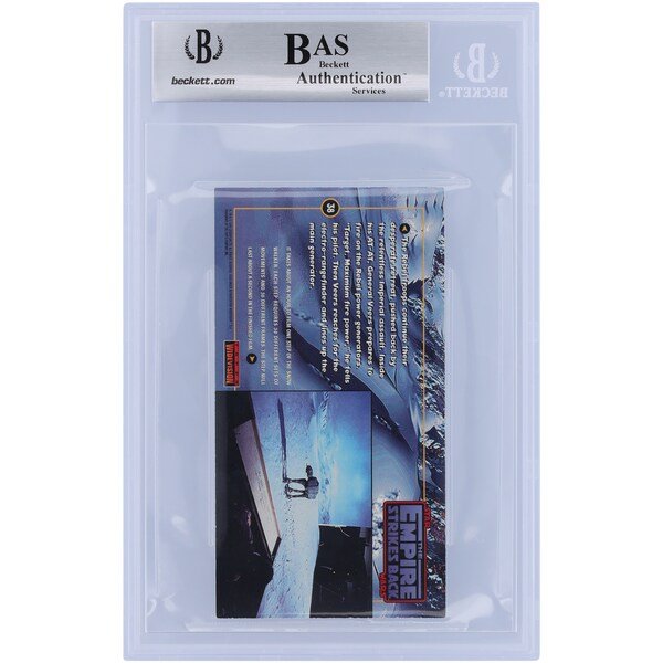 Bill Westley Star Wars Autographed 1995 Topps Star Wars Widevision 38 BGS Authenticated Card - The Ballers Bank