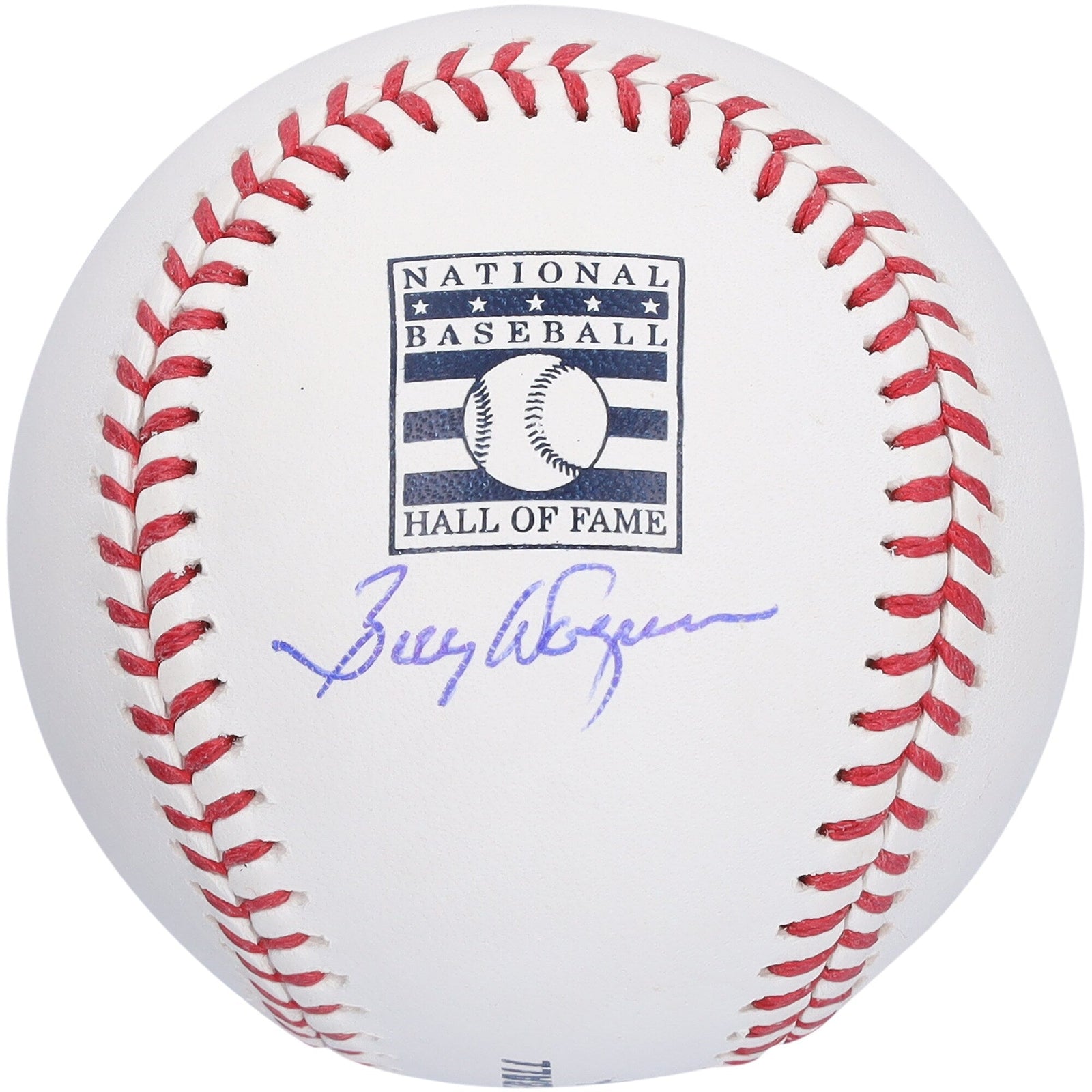 Billy Wagner Houston Astros Autographed Fanatics Authentic Hall of Fame Logo Baseball - The Ballers Bank