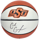 Cade Cunningham Oklahoma State Cowboys Fanatics Authentic Autographed White Panel Basketball
