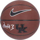 Tyrese Maxey Kentucky Wildcats Autographed Fanatics Authentic Nike Team Logo Replica Basketball