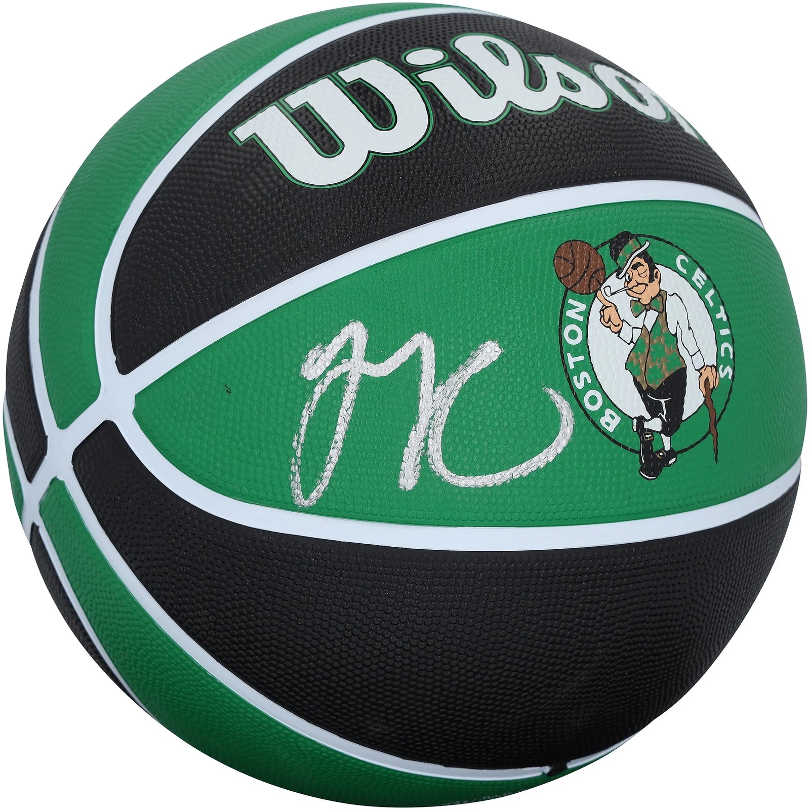 Jayson Tatum Signed Celtics Wilson NBA Team Tribute Basketball | Authenticated