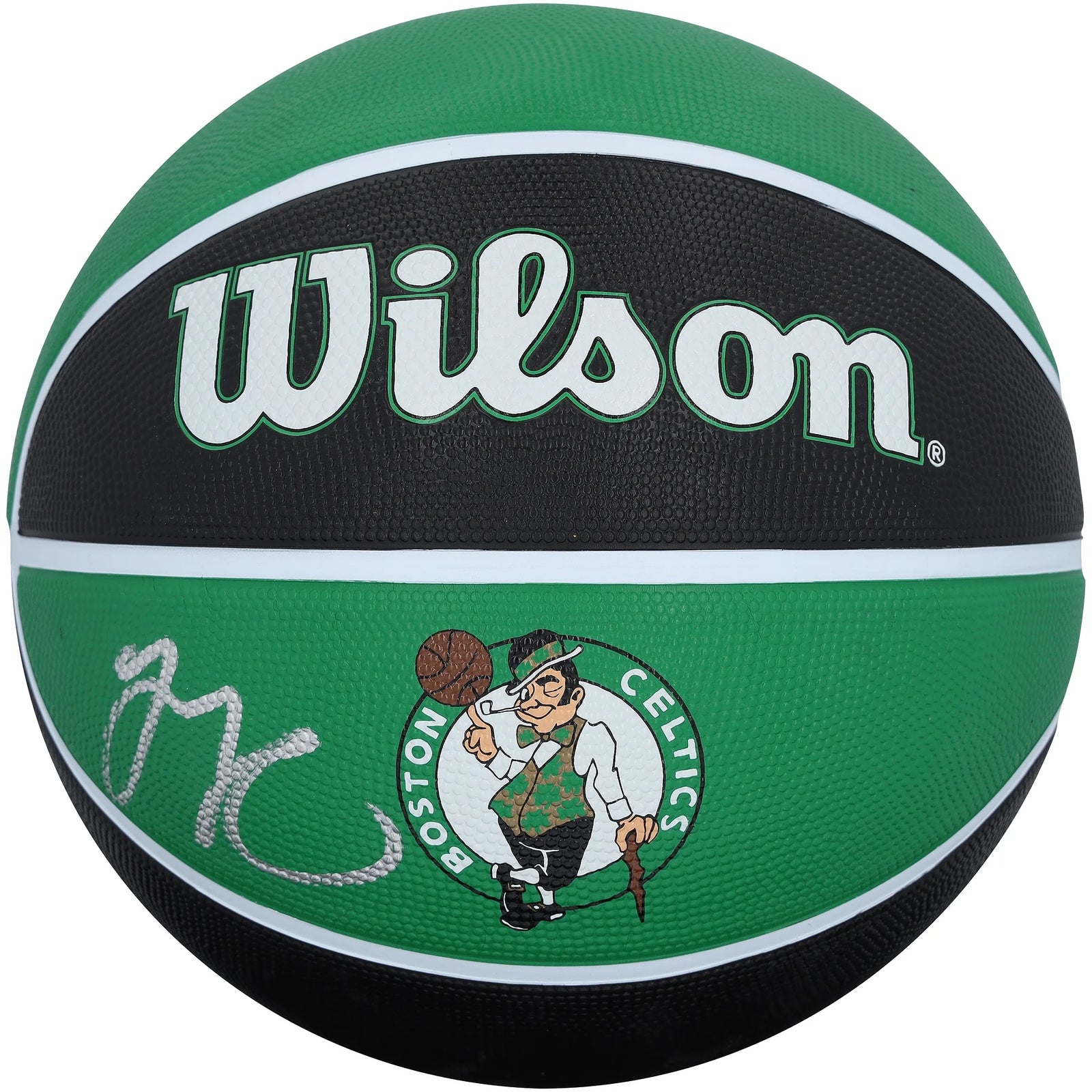 Jayson Tatum Signed Celtics Wilson NBA Team Tribute Basketball | Authenticated