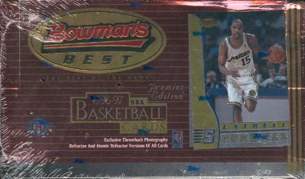 1996-97 Bowman's Best Basketball Hobby Box