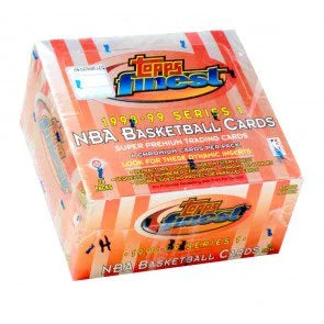 1998 99 Topps Finest Series 1 Basketball Hobby Box (Ships Sealed Only)