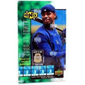 2000 Upper Deck Ionix Baseball Hobby Box 24 Packs (Ships Sealed Only)