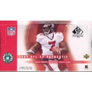2004 Upper Deck SP Authentic Football Hobby 12 Box Case (Ships Sealed Only)