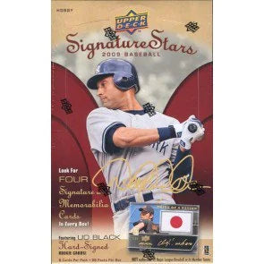 2009 Upper Deck Signature Stars Baseball Hobby 20 Box Case (Ships Sealed Only)