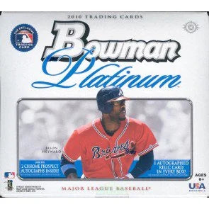 2010 Bowman Platinum Baseball Hobby 12 Box Case