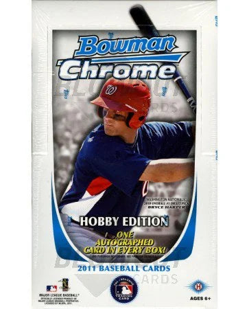 2011 Bowman Chrome Baseball Hobby 12 Box Case (Ships Sealed Only)