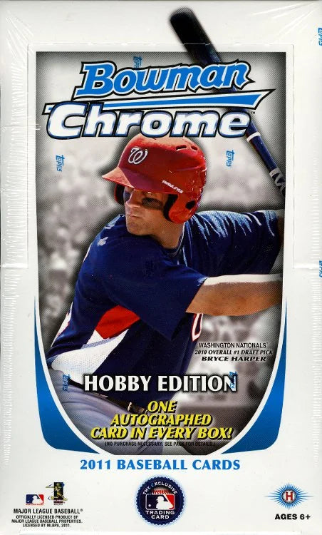 2011 Bowman Chrome Baseball Hobby 12 Box Case