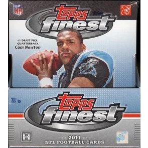2011 Topps Finest Football Hobby Box 12 Packs (Ships Sealed Only)