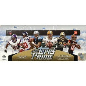 2011 Topps Prime Football Hobby 12 Box Case Sealed (Ships Sealed Only)