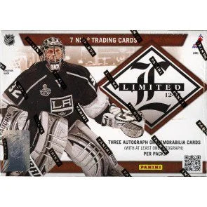 2012 13 Panini Limited Hockey Hobby Box Sealed (Ships Sealed Only)