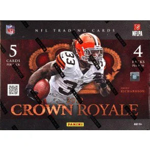 2012 Panini Crown Royale Football Hobby 12 Box Case Rookie Signatures (Ships Sealed Only)