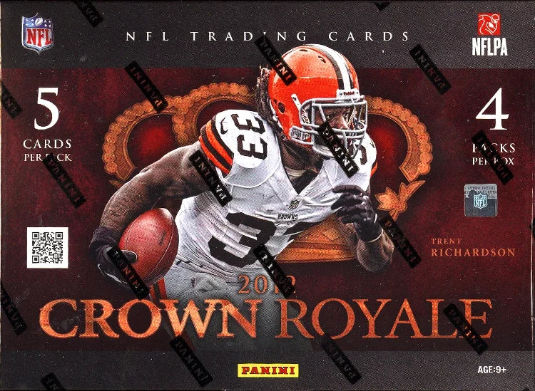2012 Panini Crown Royale Football Hobby 12 Box Case