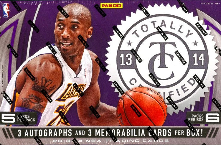 2013-14 Panini Totally Certified Basketball Hobby 12 Box Case