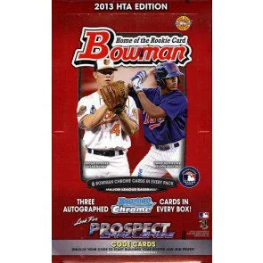 2013 Bowman Baseball Jumbo (HTA) Box