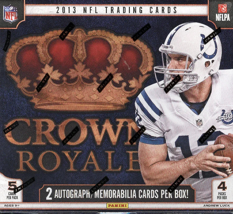 2013 Panini Crown Royale Football Retail Box