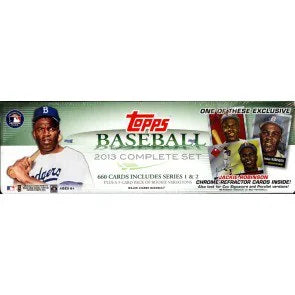 2013 Topps Baseball Factory Set Jackie Robinson Edition 6 Set Case (Ships Sealed Only)