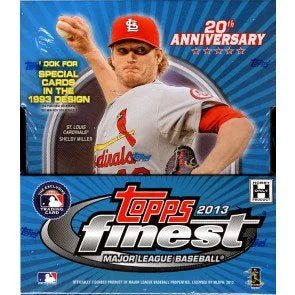 2013 Topps Finest Baseball Hobby Box 20th Anniversary (Ships Sealed Only)