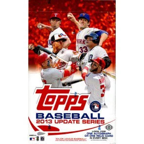 2013 Topps Update Series Baseball Hobby Box (Ships Sealed Only)