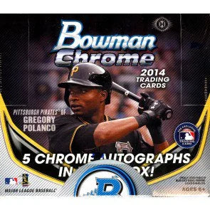 2014 Bowman Chrome Baseball Jumbo Hta Box (Ships Sealed Only)