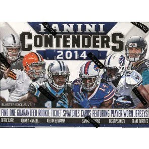 2014 Panini Contenders Football Blaster Case 20 Boxes (Ships Sealed Only)
