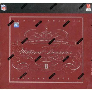 2014 Panini National Treasures Football Hobby 4 Box Case (Ships Sealed Only)