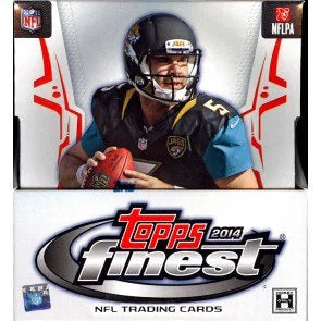 2014 Topps Finest Football Hobby 8 Box Case Rookie Autographs (Ships Sealed Only)