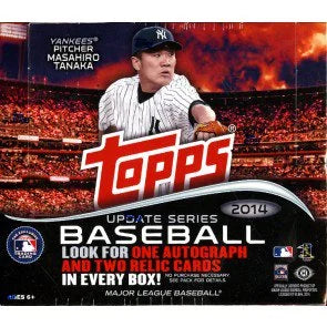 2014 Topps Update Series Baseball Jumbo Hta 6 Box Case (Ships Sealed Only)