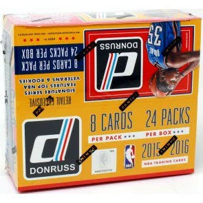 2015 16 Panini Donruss Basketball Retail Box 24 Packs (Ships Sealed Only)
