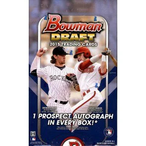 2015 Bowman Draft Picks Prospects Baseball Hobby 12 Box Case (Ships Sealed Only)