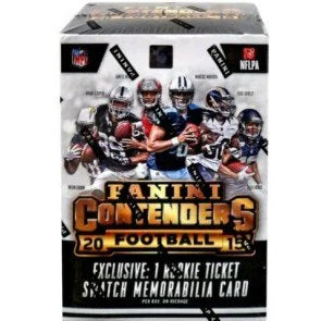 2015 Panini Contenders Football Blaster Box Rookie Ticket Swatches (Ships Sealed Only)