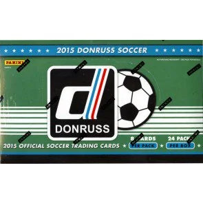 2015 Panini Donruss Soccer Box 24 Packs Sealed (Ships Sealed Only)