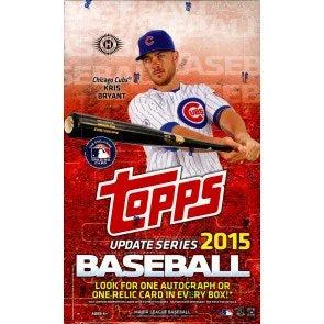 2015 Topps Update Series Baseball Hobby 12 Box Case (Ships Sealed Only)