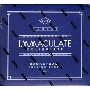2016 17 Panini Immaculate Collegiate Basketball Hobby Box (Ships Sealed Only)