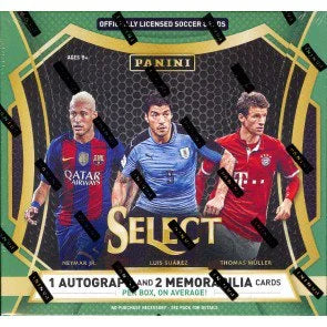 2016 17 Panini Select Soccer Hobby Box (Ships Sealed Only)