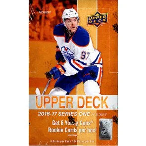 2016/17 Upper Deck Series 1 Hockey Hobby 12 Box Case